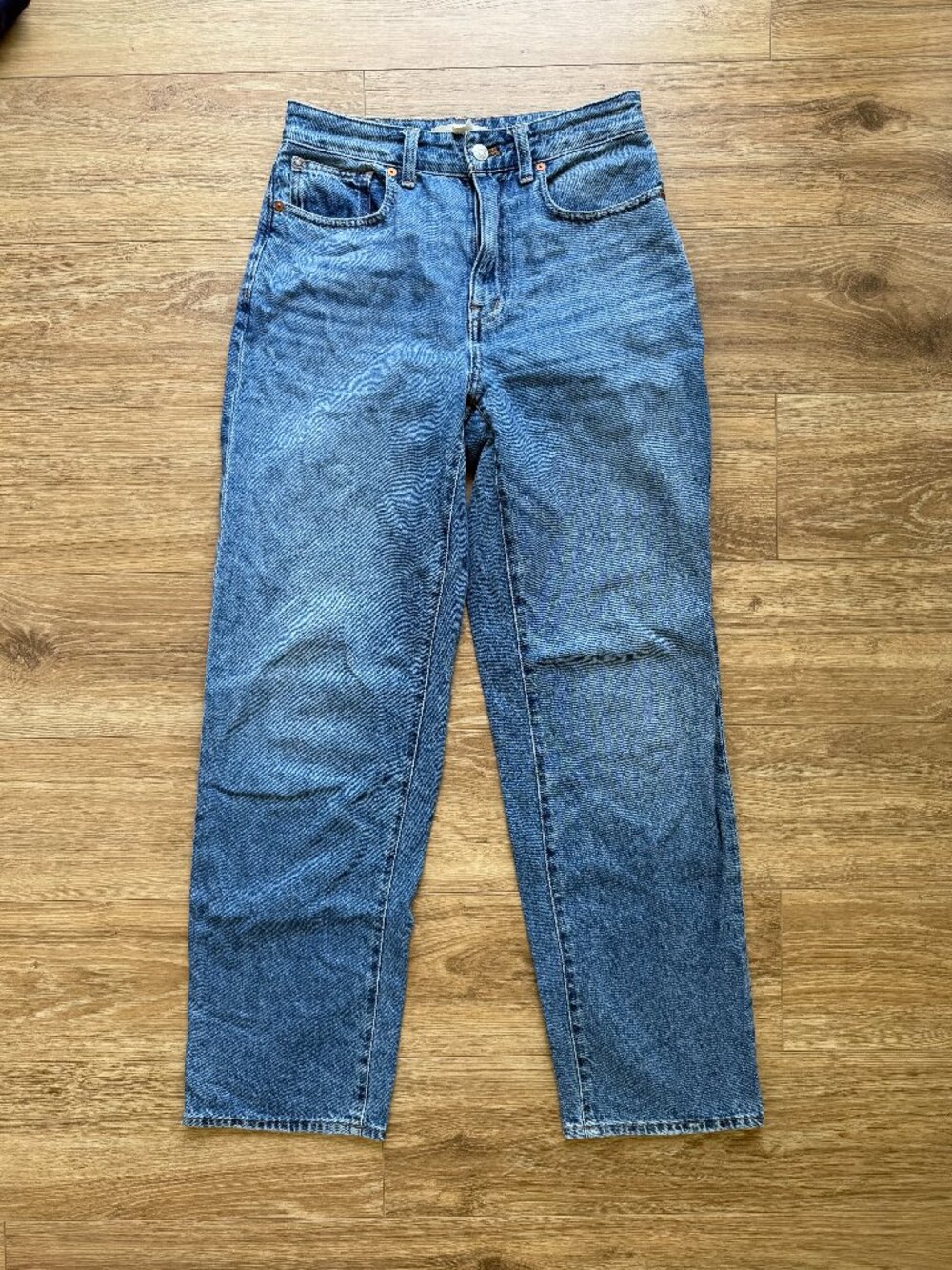 Madewell Curvy Baggy Straight Jean